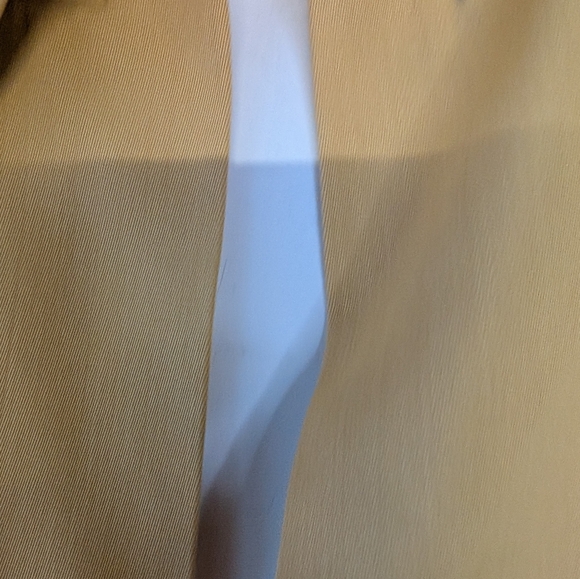 Vintage 1940s Swing Coat Goldenrod Open Front Side pocket Shoulder pads Size M - Picture 6 of 6